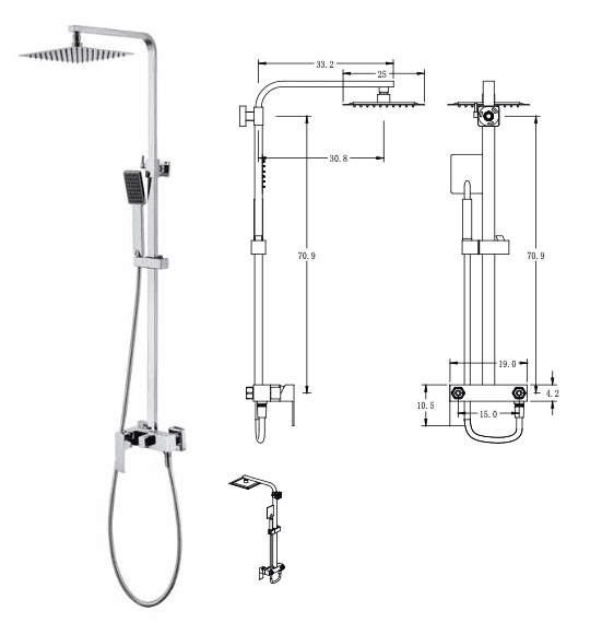 columna Army medidas