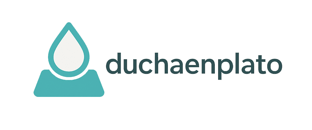 Logotipo de Ducha en Plato