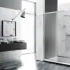 mampara de ducha transparente moderna Ebro
